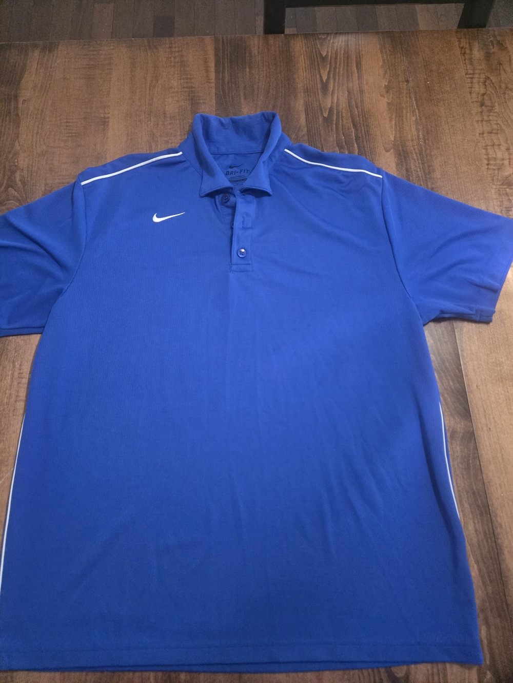 Nike Men’s Blue Dri-FIT Polo Shirt